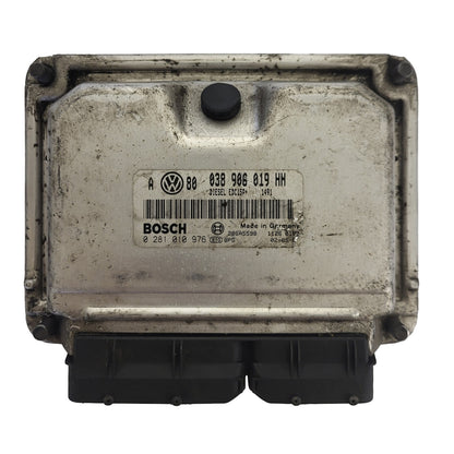 VW GOLF ECU / 038906019HH / 0281010976 / EDC15P+ / BOSCH