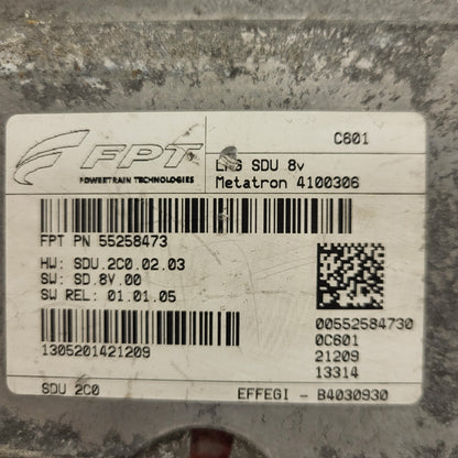 FIAT LANCIA ECU / 55258473 / 00552584730 / Metatron 4100306 / C601