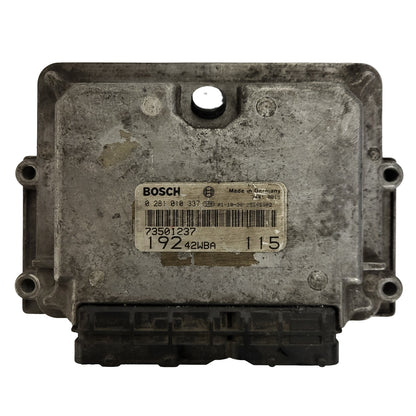 Fiat STILO JTD ECU / 0281010337 / 73501237 / 19242WBA / BOSCH