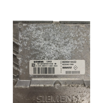 Renault Modus ECU / S120200102B / 8200414422 / 8200401568 / S120200102 / SIM32