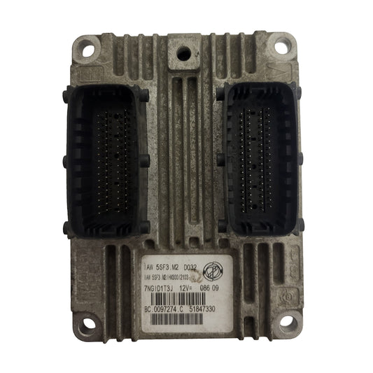 FIAT PUNTO ECU / IAW5SF3.M2 / IAW 5SF3.M2 / 51847330 / HW300 / 61601.099.08
