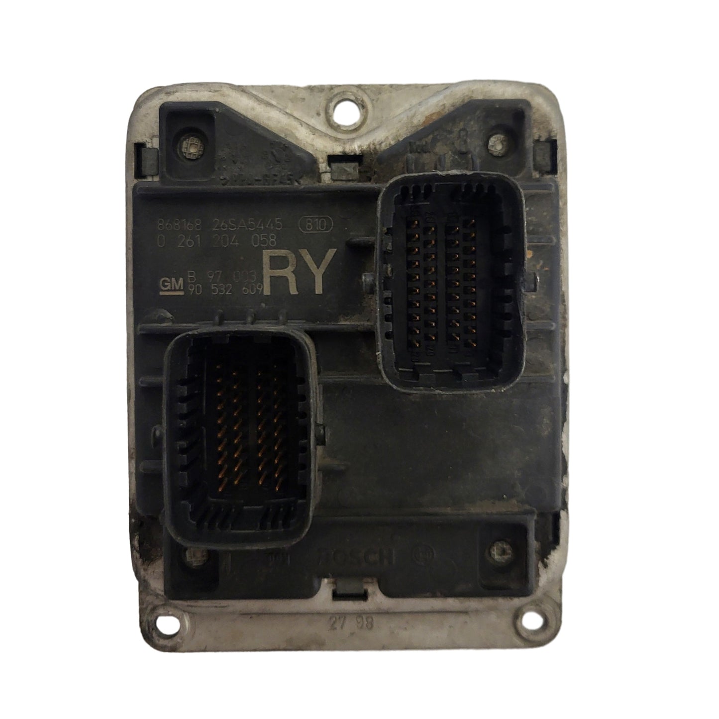 Opel Corsa 1.0 ECU / 0261204058 / 90532609 / RY / BOSCH