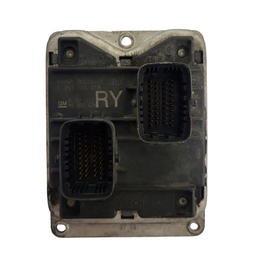 Opel Corsa 1.0 ECU / 0261204058 / 90532609 / RY / BOSCH