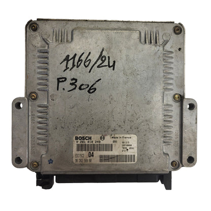Peugeot Citroen ECU / 0281010249 / 9636256980 / EDC15C2 / BOSCH