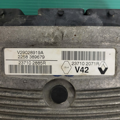 RENAULT CLIO 4 1.2 ECU / V29028919A / 237102885R / 237102071R / V42 - D06-06 - 2