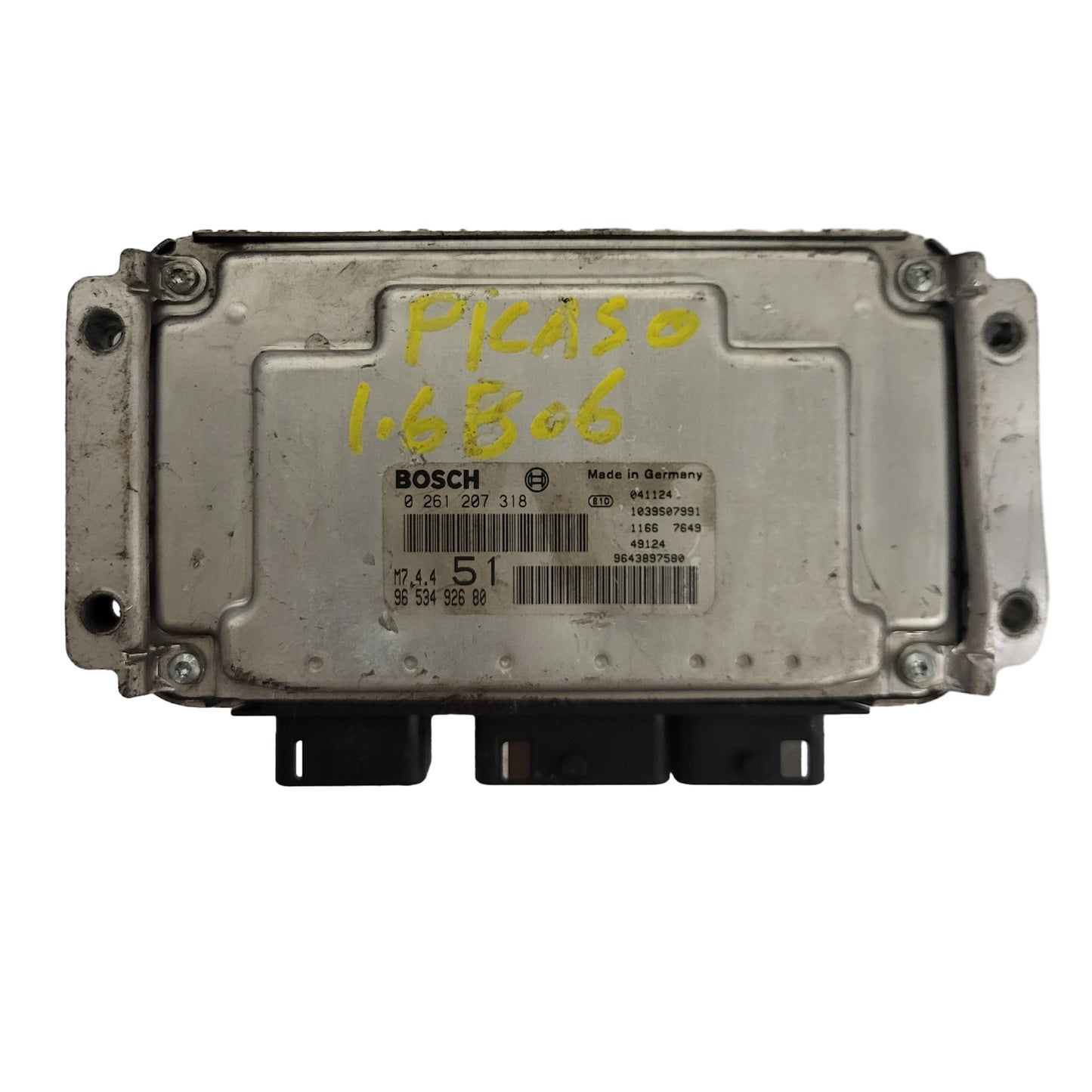Citroex XSARA ECU / 0261207318 / 9653492680 / M7.4.4 / BOSCH