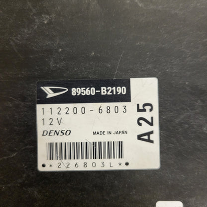 DAIHATSU CUORE ECU / 89560-B2190 / 112200-6803 / DENSO