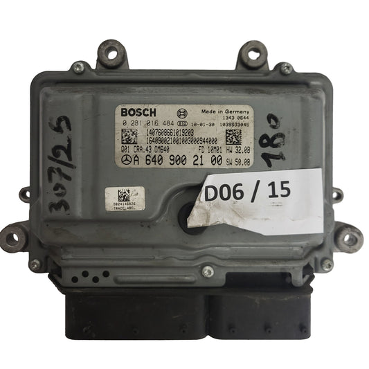 MERCEDES A W169 ECU / 0281016484 / A6409002100 / BOSCH