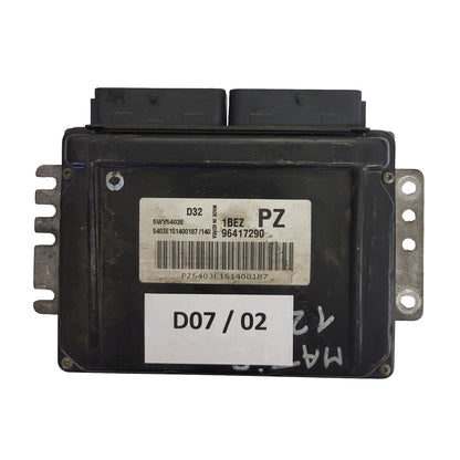 CHEVROLET DAEWOO MATIZ ECU / 96417290 / 1BEZ / PZ / 5WY5403E