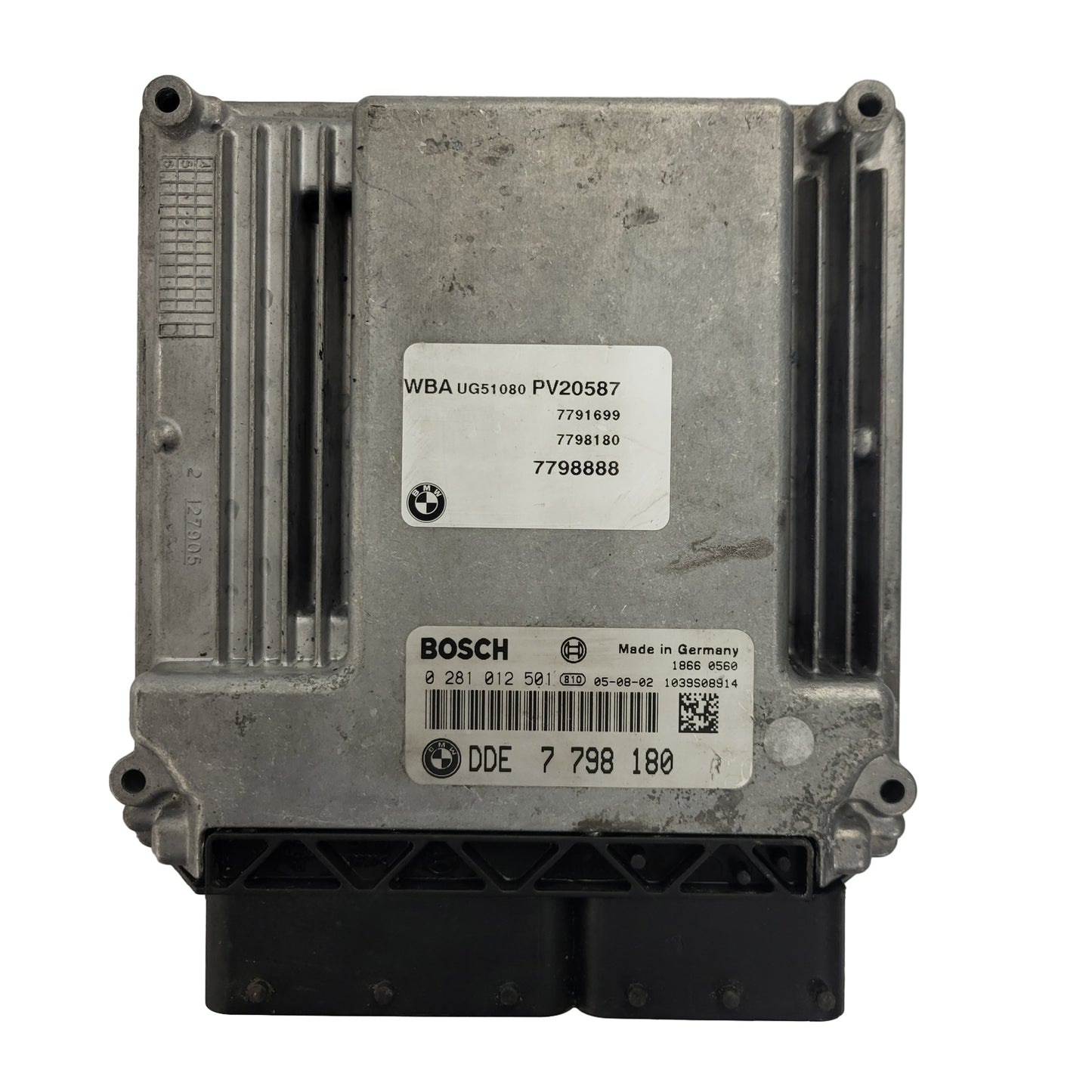 ECU / BMW / 0281012501 / DDE 7798180 / 7798888 / BOSCH