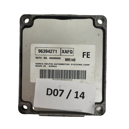 DAEWOO KALOS ECU / 96394271 / XAFQ / MR140 / FE / DELPHI