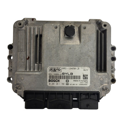 FORD ECU / 0281011701 / 6M51-12A650-NB / 9BXB / 1039S16296 / BOSCH