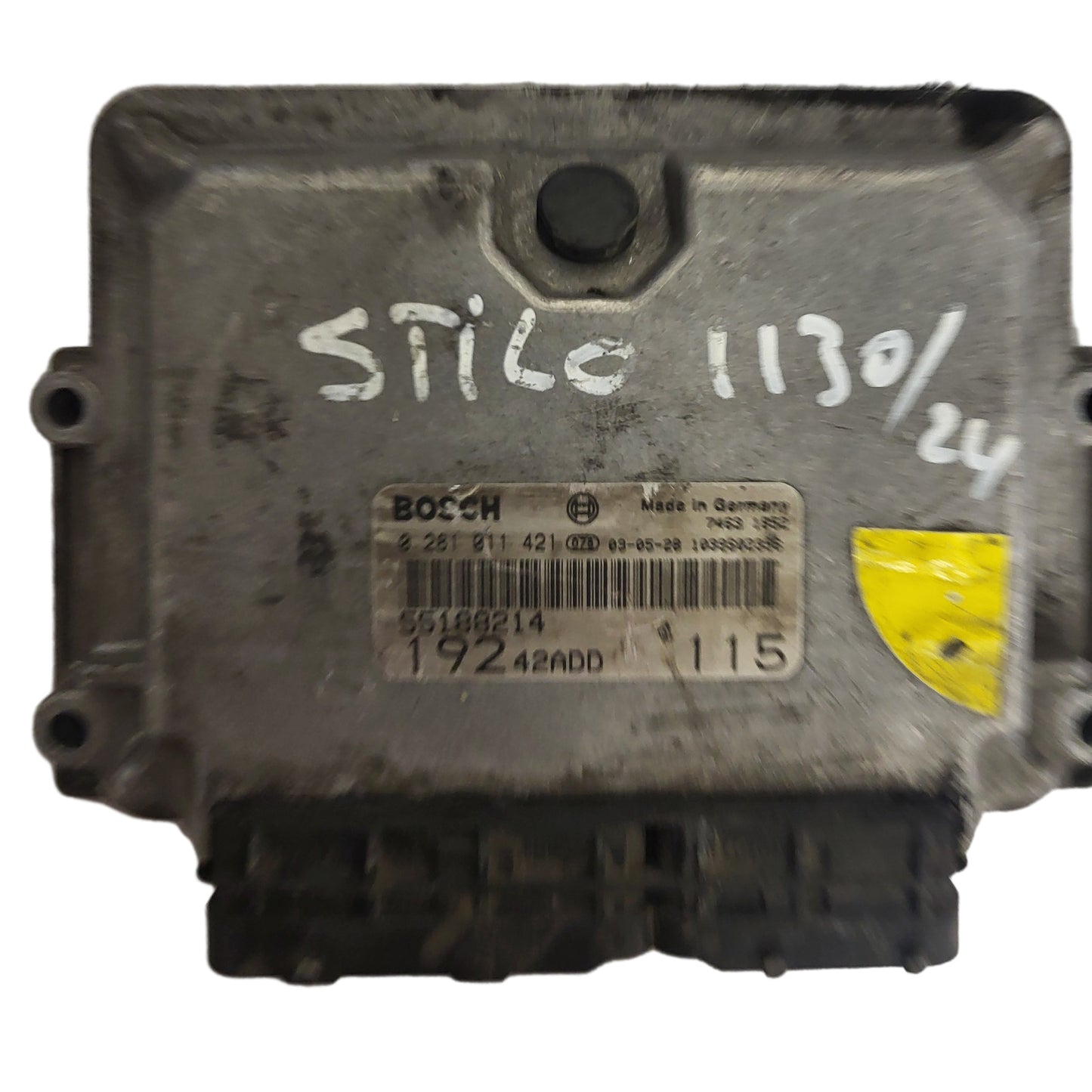 Fiat STILO 1.9 ECU / 0281011421 / 55188214 / BOSCH
