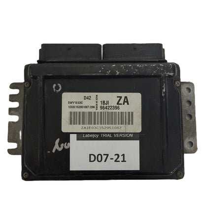 RENAULT S3000 ECU / 21585412-6B / 8200504593 / 8200461733 / - D07-21 - 1