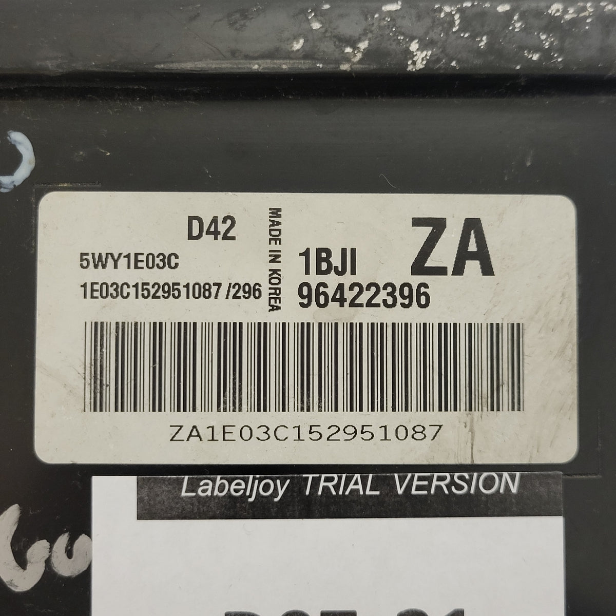 RENAULT S3000 ECU / 21585412-6B / 8200504593 / 8200461733 / - D07-21 - 2