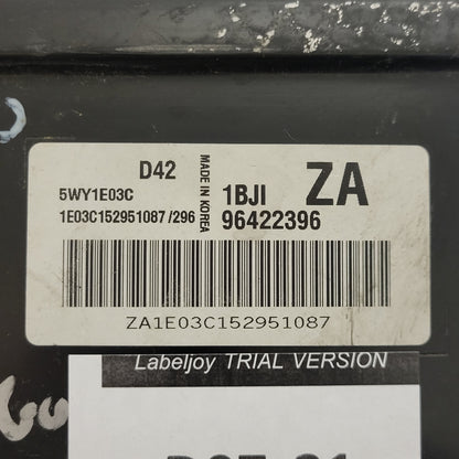 RENAULT S3000 ECU / 21585412-6B / 8200504593 / 8200461733 / - D07-21 - 2