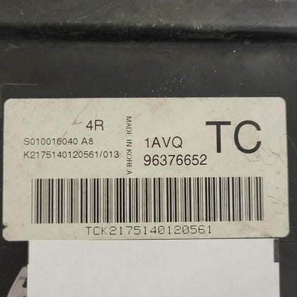 CHEVROLET KALOS ECU / S010016040 A8 / 96376652 / 1AVQ / TC - D07-23 - 2