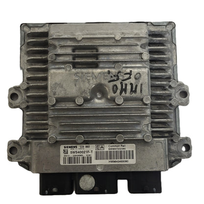 Peugeot Citroen ECU / 5WS40021F-T / SW 9647202380 / HW 9643455080 SID802 - D08-01 - 1