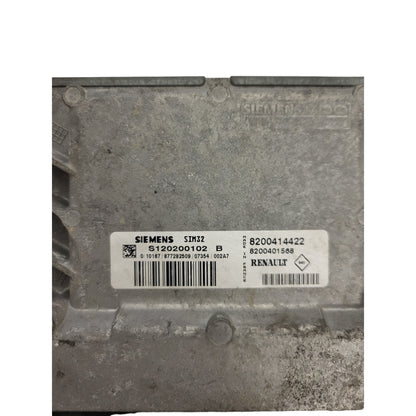 Renault Modus ECU / S120200102B / 8200414422 / 8200401568 / S120200102 / SIM32