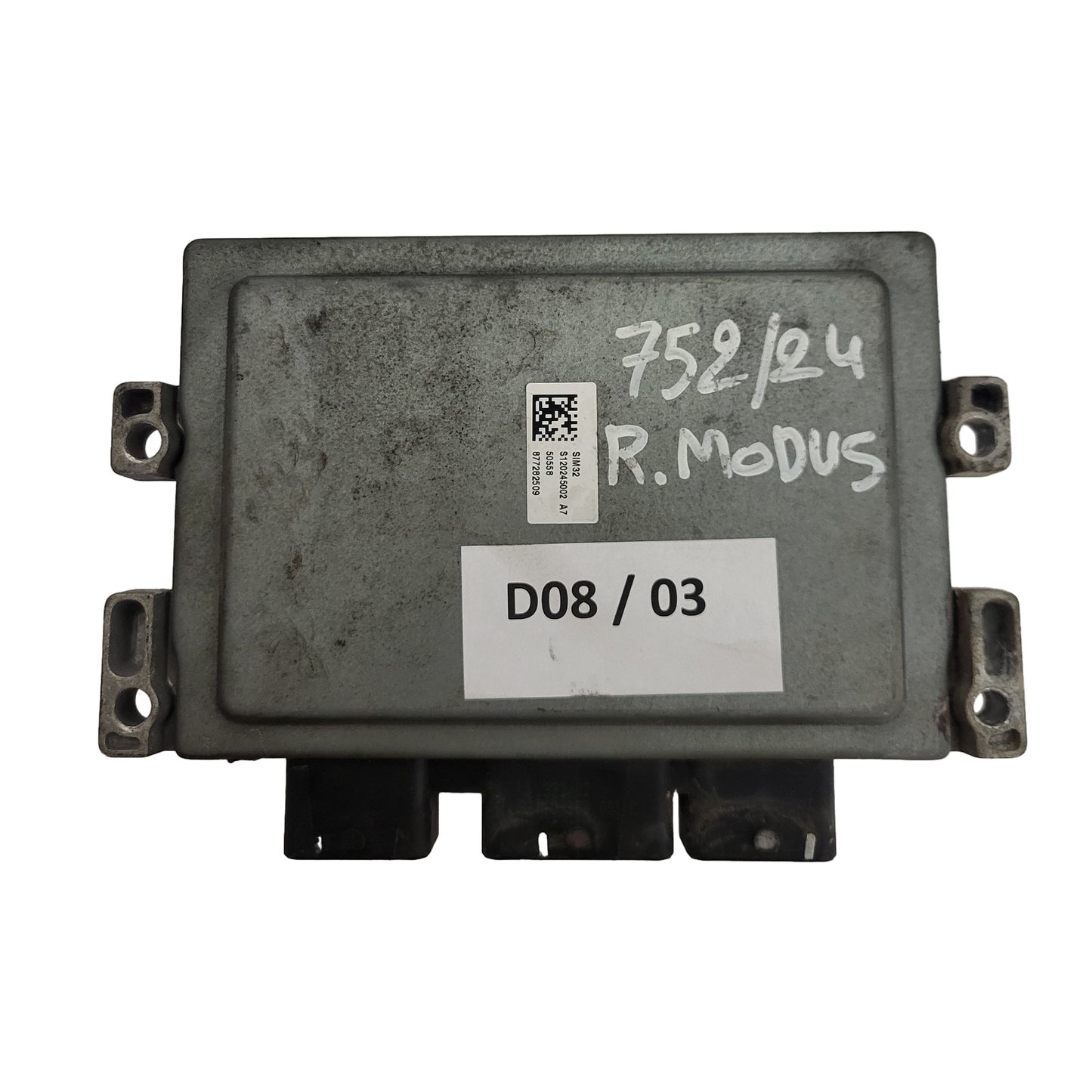Renault Modus ECU / S120200102B / 8200414422 / 8200401568 / S120200102 / SIM32
