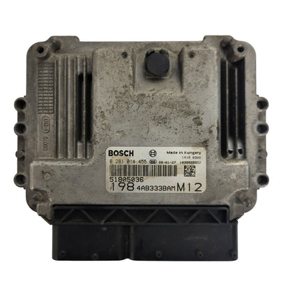 FIAT BRAVO ECU / 0281014455 / 51831927 / BOSCH
