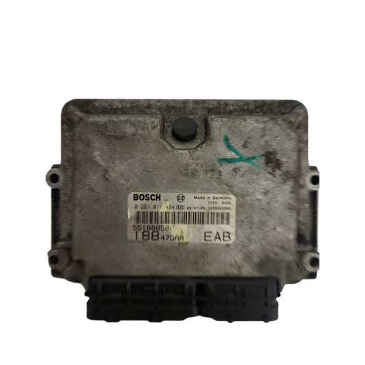 FIAT PUNTO ECU / 0281011494 / 55188850 / BOSCH
