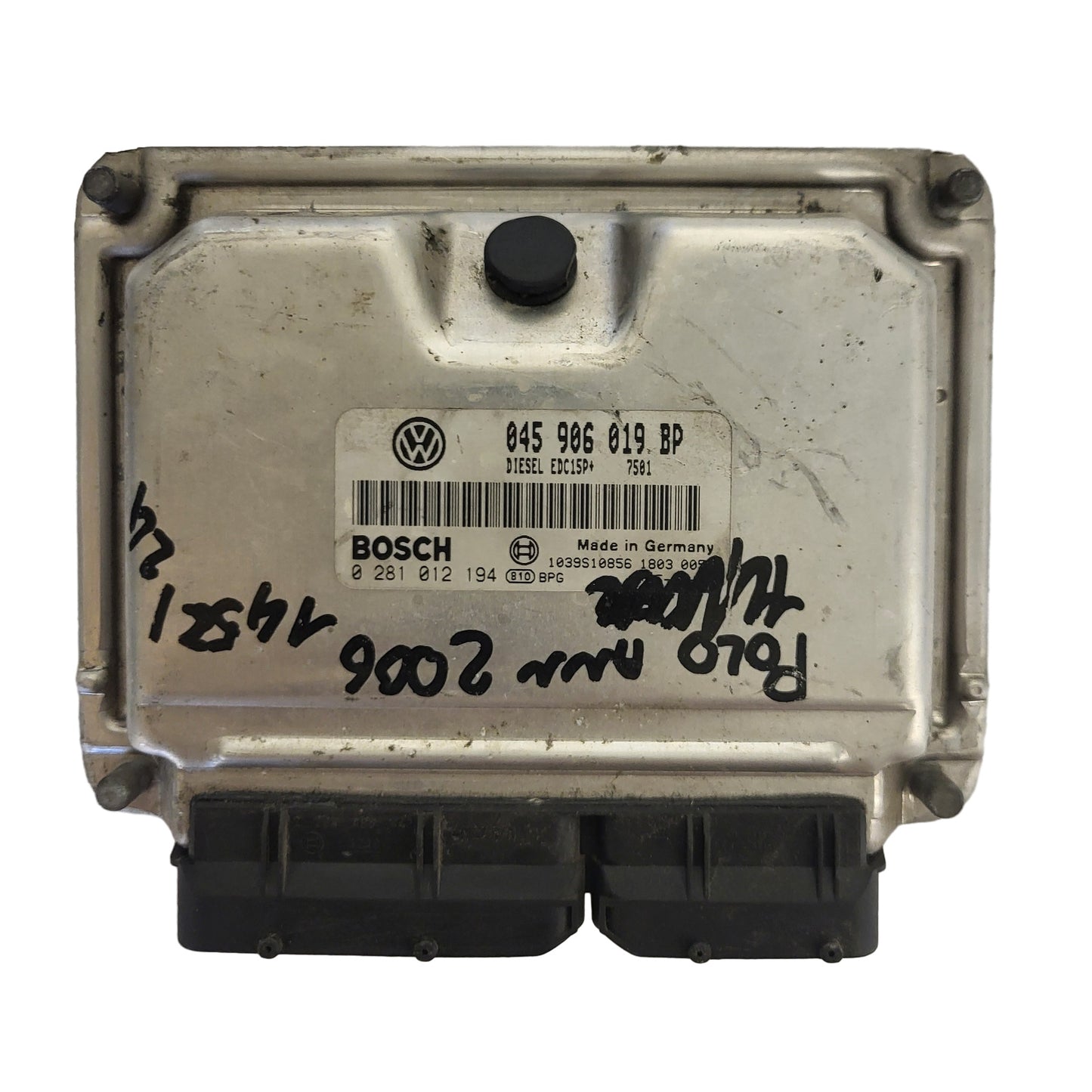 VOLKSWAGEN POLO IV 9N3 ECU / 045906019BP / 0281012194 / EDC15P+ / BOSCH