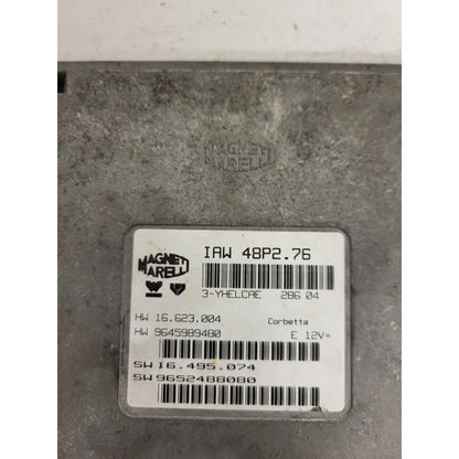 Peugeot Citroen ECU / IAW 48P2.76 / HW 9645989480 / SW 9652488080