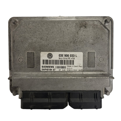 VW POLO 1.2 ECU / 03E906033L / 5WP40194 05 / SIEMENS