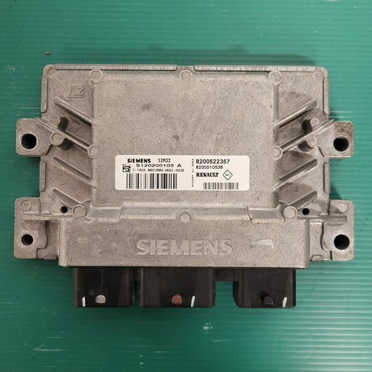 Renault Clio 3 ECU / S120200105A / 8200522357 / 8200510536 / SIM32 / S120200105