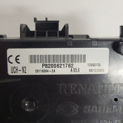 RENAULT UCH MODULE / P8200621762 / UCH-N2 / V5.6 - D08-23 - 2