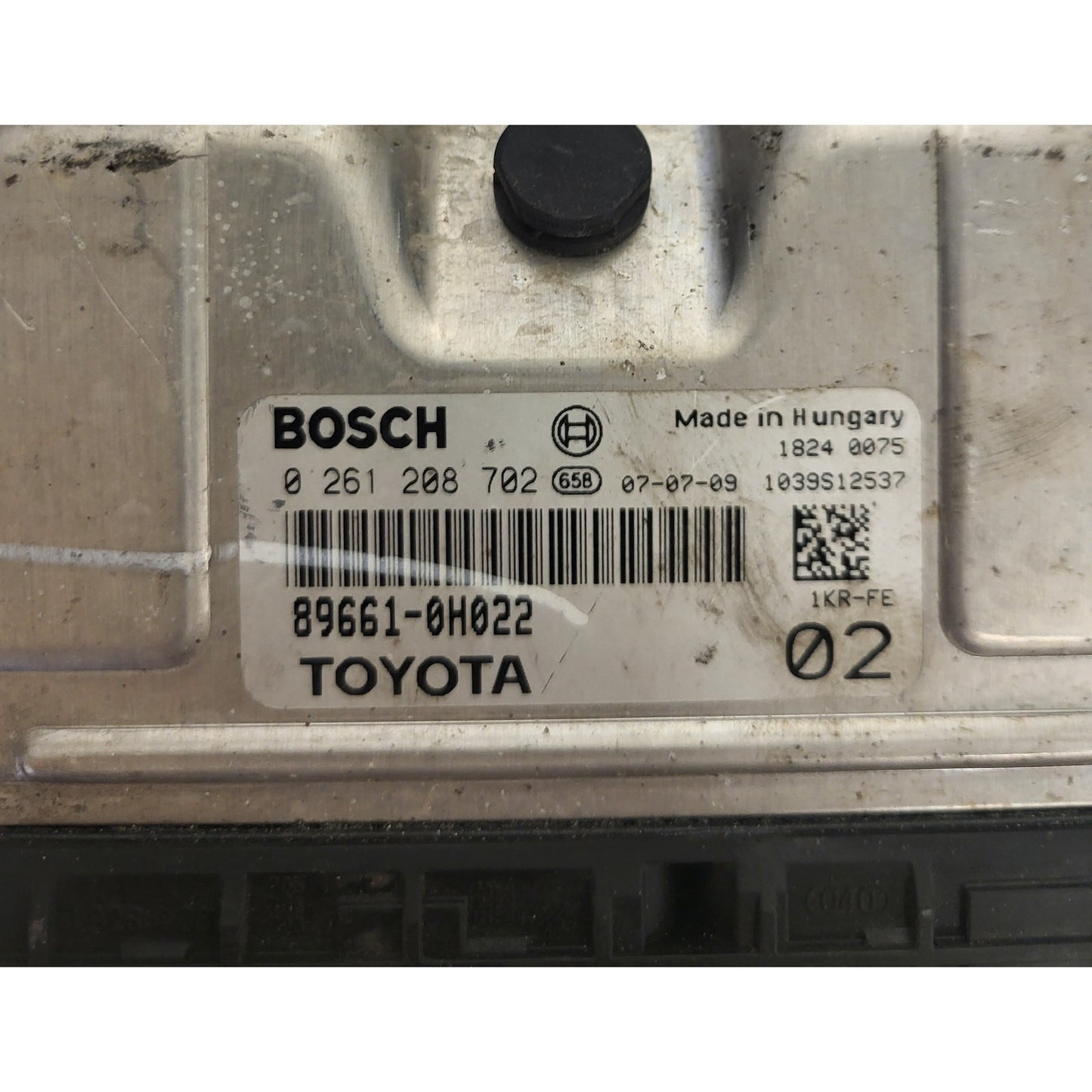 TOYOTA AYGO C1 107 ECU / 0261208702 / 89661-0H022 / BOSCH