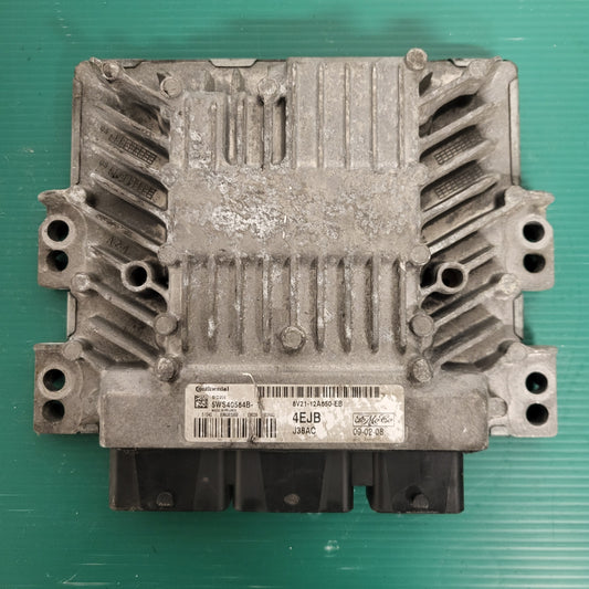 FORD ECU / 5WS40584B-T / 8V21-12A650-EB / 4EJB / SID206 / CONTINENTAL