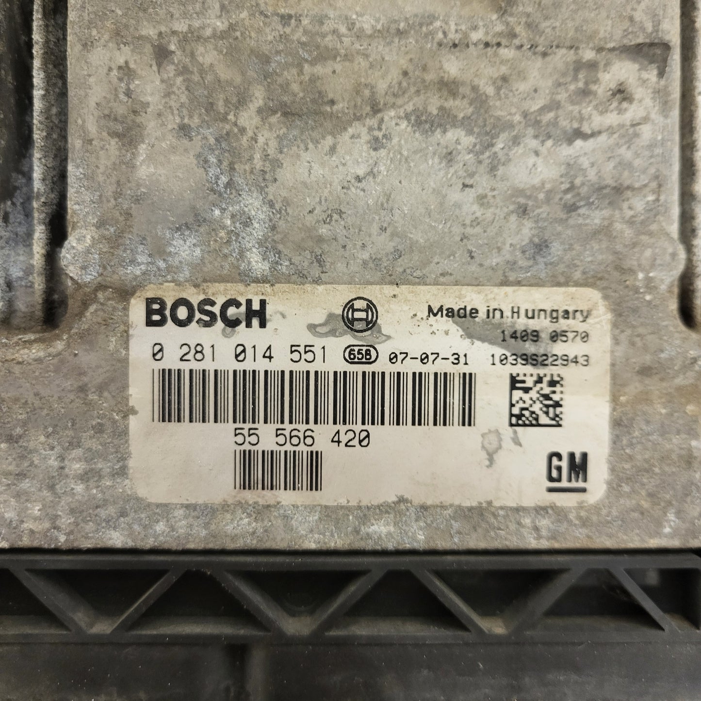 SAAB 9-3 ECU / 0281014551 / 55566420 / BOSCH