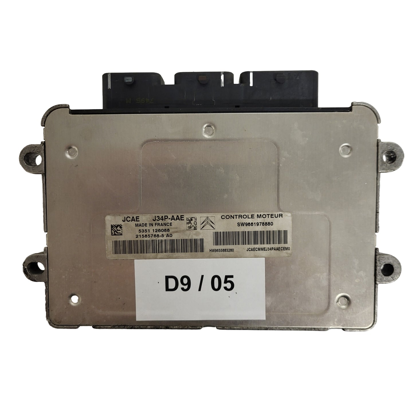 PEUGEOT CITROEN ECU / J34P-AAE / 21585768-5 / 21585768-5A0 / 9661978880 / J34P