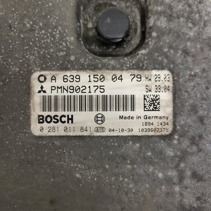 SMART FORFOUR ECU / A6391500479 / 0281011841 / BOSCH