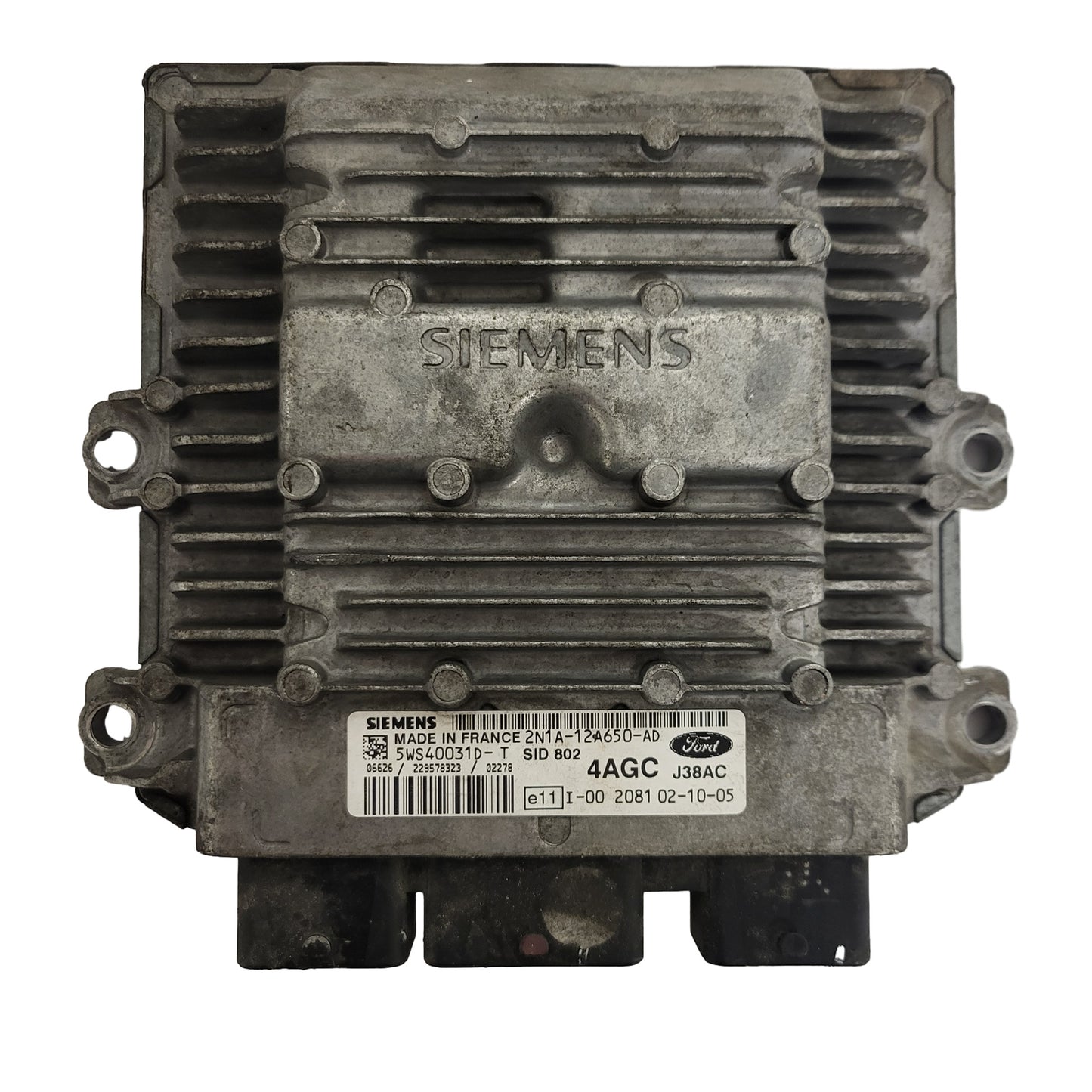 FORD FUSION ECU / 2N1A-12A650-AD / 5WS40031D-T / SID802 / J38AC / 4AGC