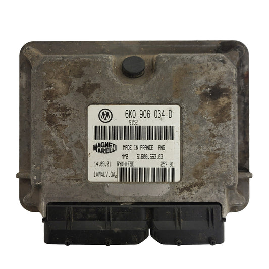 SEAT IBIZA ECU / 6K0906034D / IAW4LV.0A / IAW 4LV.0A / MAGETI MARELLI
