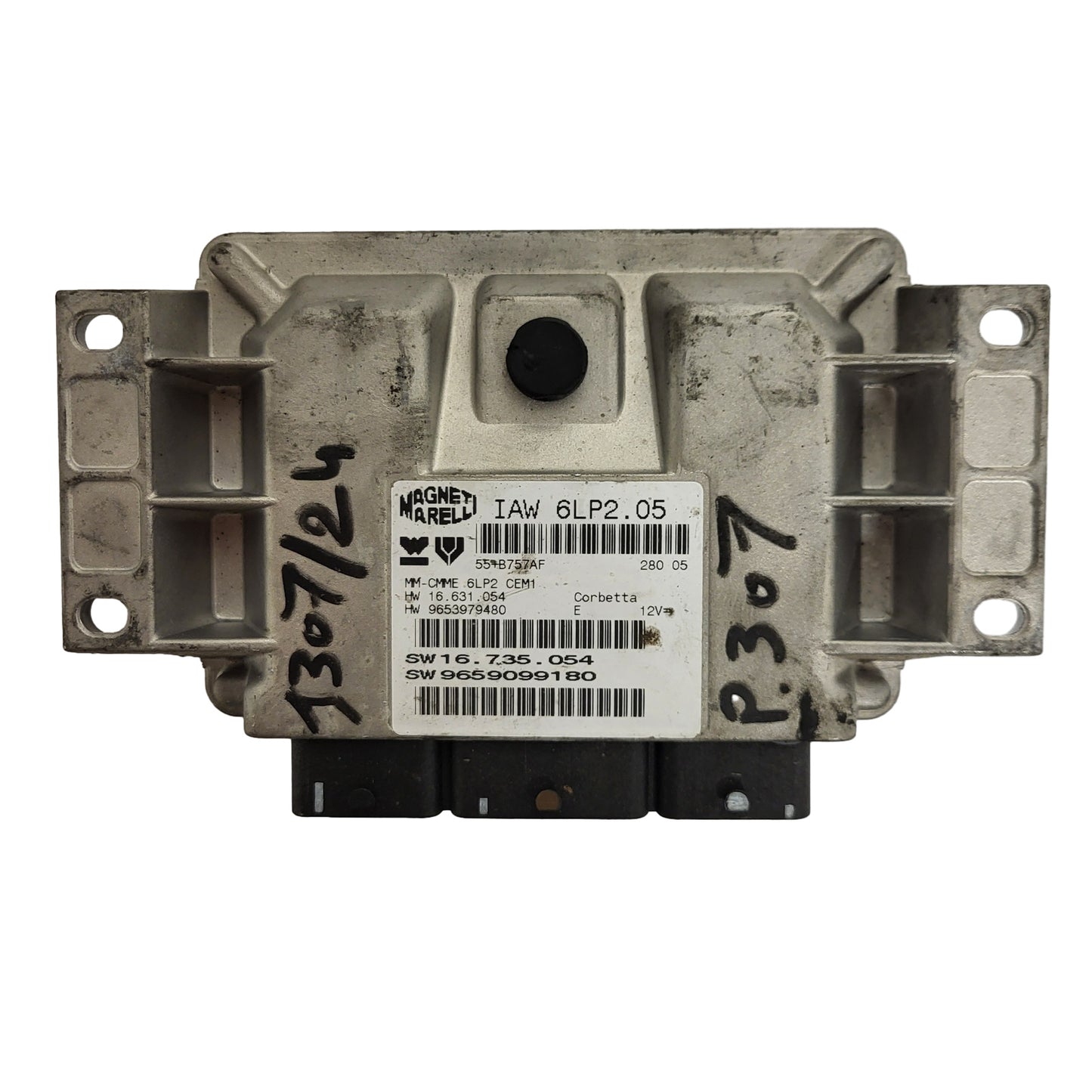 PEUGEOT CITROEN ECU / IAW 6LP2.05 / 9659099180 / 9653979480 / MAGNETI MARELLI