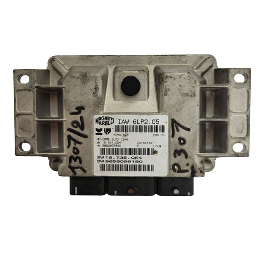 PEUGEOT CITROEN ECU / IAW 6LP2.05 / 9659099180 / 9653979480 / MAGNETI MARELLI