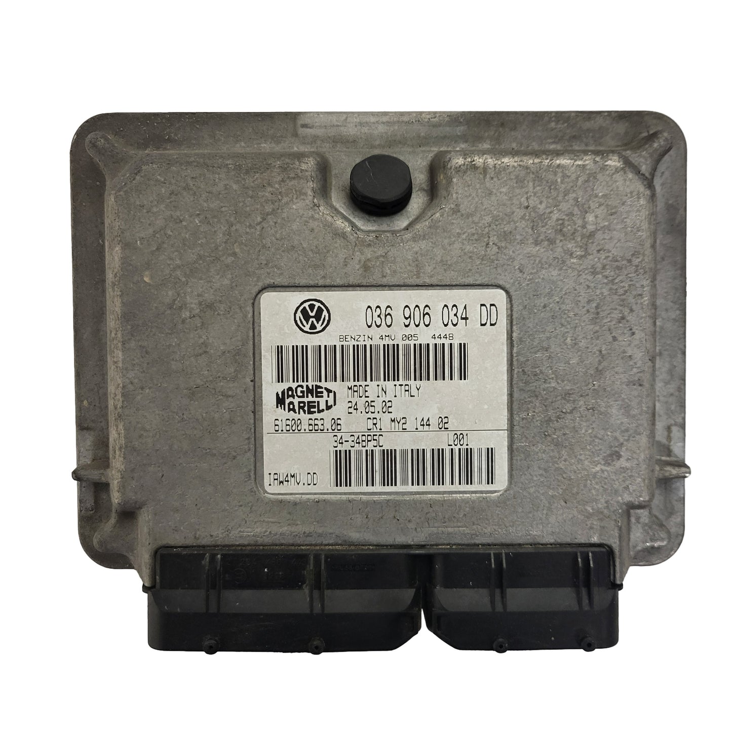 VW POLO ECU / 036906034DD / IAW 4MV.DD / 61600.663.02 / MAGNETI MARELLI