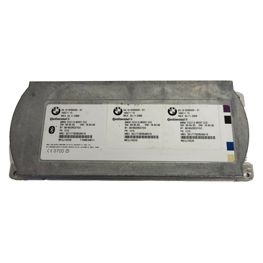 BMW BLUETOOTH MODULE ECU  / 9205930 / 9205930-01 / 169211 / 16921115 / TCU1.5