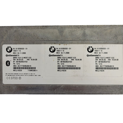 BMW BLUETOOTH MODULE ECU  / 9205930 / 9205930-01 / 169211 / 16921115 / TCU1.5