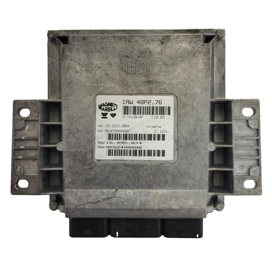 Peugeot Citroen ECU / IAW 48P2.76 / HW 9645989480 / SW 9652488080