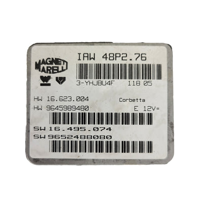 Peugeot Citroen ECU / IAW 48P2.76 / HW 9645989480 / SW 9652488080