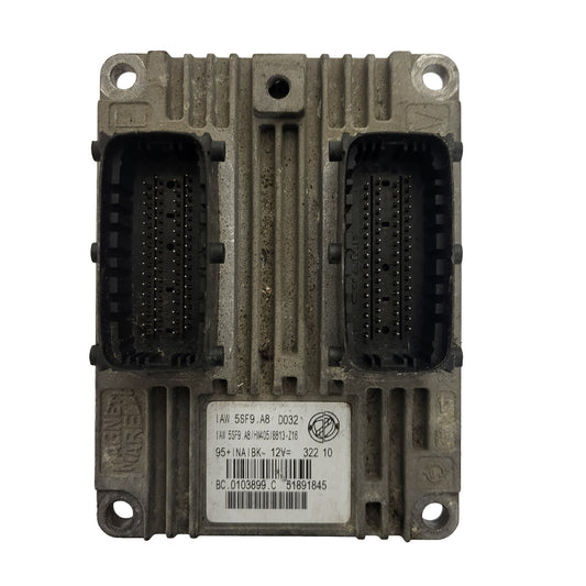FIAT PUNTO ECU / 51891845 / IAW 5SF9.A8 / HW405 / MAGNETI MARELLI