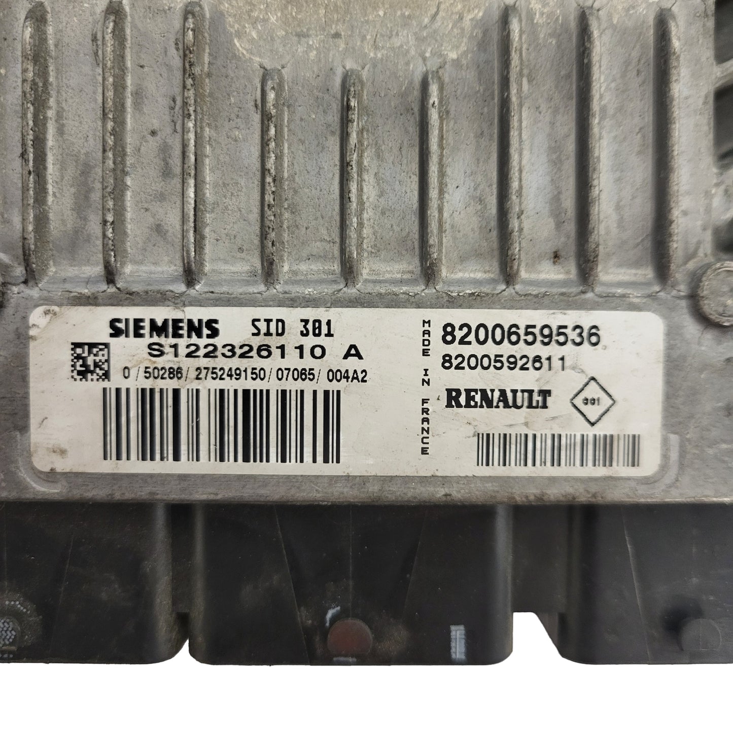 Renault Megane ECU / S122326110A / 8200659536 / 8200592611 / SID301 / S122326110