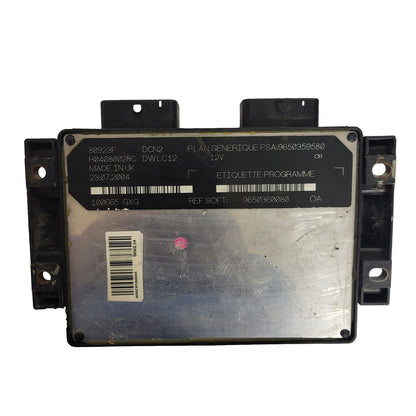 PEUGEOT CITROEN ECU / 9650359580 / R04080028C / 9650360080 / DCN2 / DWLC12 / LUCAS