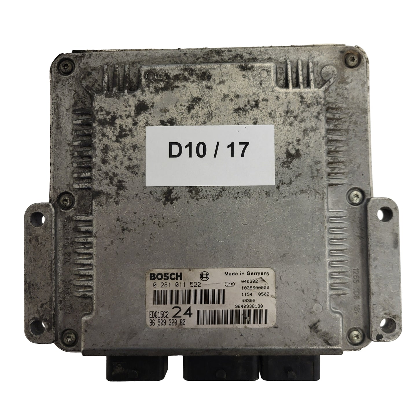 Fiat Ulisse 807 C8 ECU / 0281011522 / 9650932080 / 9640938180 / EDC15C2 / BOSCH