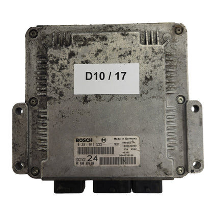Fiat Ulisse 807 C8 ECU / 0281011522 / 9650932080 / 9640938180 / EDC15C2 / BOSCH